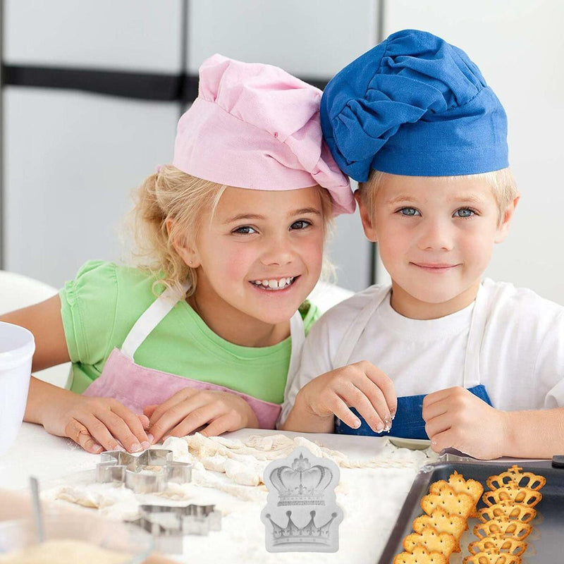 Silicone Princess Crown Tiara Sugar Chocolate Mold Class Fondant Mould Cake S5G6