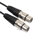 XLR 3 Pin Male to 2 XLR Female Connector Microphone Extension Cable Cord S Newly