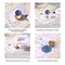 Mushroom Sealing Wax Stamp Head for Cards Envelopes Wedding Gift Scrapbooking