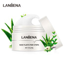 LANBENA 60pcs Blackhead Remover Nose Peeling Masks Pore Cleansing Skin Care