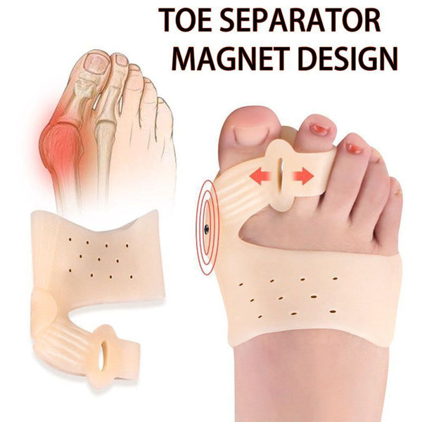 Bunion Reusable Toe Separator Sleeve Foot Care Pain Relief Toe Corrector