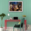 5D DIY Full Drill Diamond Painting Birth of Jesus Cross Stitch Mosaic Craft Kits