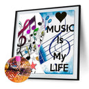 5D DIY Full Drill Diamond Painting Girl Cross Stitch Kits Wall Art (V385)