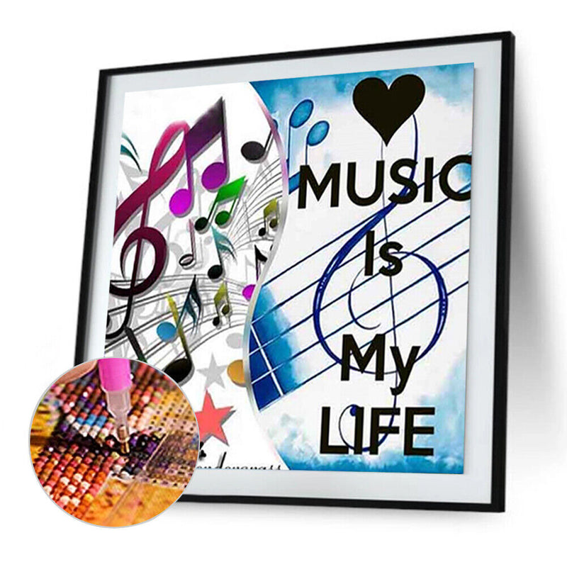 5D DIY Full Drill Diamond Painting Girl Cross Stitch Kits Wall Art (V385)