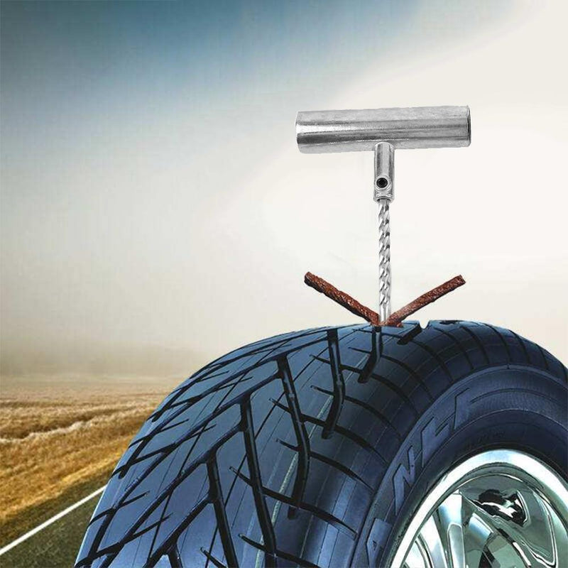 56pcs Universal Heavy Duty Tire Repair Tools Kit for Motorcycle ATV Car