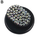 Bling White Self Adhesive Car Hook Wall Hanger For Dashboard Organizers X7L2
