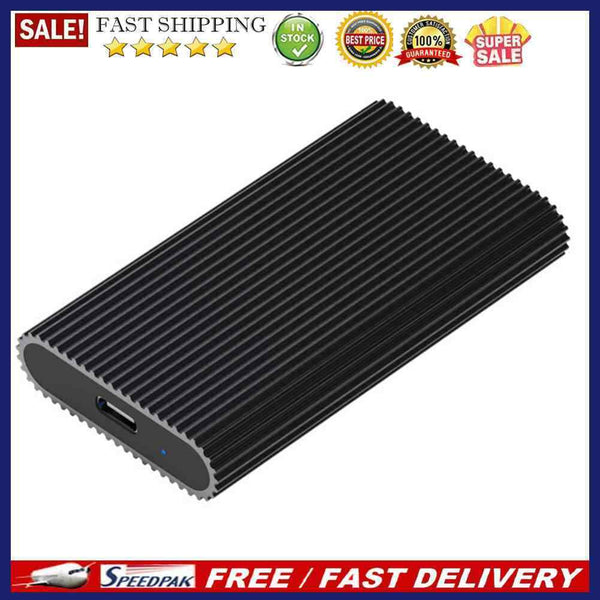 Blueendless M3T USB 3.1 to MSATA SSD Box Type-C Adapter Solid State Drive Case