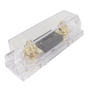 ANL Style Fuse Holder + 200A 300 Amp Fuses + Wire Lugs + Heat Shrink Tubes Kit