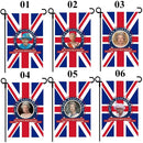 Jubilee Garden Flags Union Jack Flag Bunting Flags 70th Platinum Jubilee