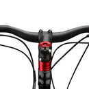 4pcs Aluminum Alloy Handlebar Headset Washer Bike Front Fork Spacer (Red)