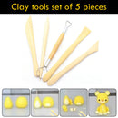 Clay Sculpting Hand Tool Wax Carving Pottery Tools Sculpt Polymer Modeling Tool