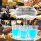 6 Shot Glass Wine Whisky Beer Dispenser Holder for Home Party (Transparent)