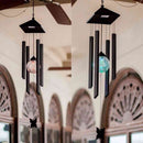 Garden Decor Pendant Bell LED Light Wind Chimes Solar Wind Chime Lights