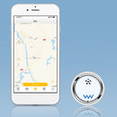W8 Mini Tracking Device Bluetooth-compatible 4.0 Tag Key Finder (White)