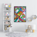 5D Diamond Painting Parrot Animal Full Special Shape Mosaic DIY Rhinestone