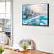 DIY Winter Scene Painting By Numbers Frameless Hand Painted Artwork Wall Decor