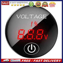 Car Auto DC 5-48V Digital Panel Voltmeter Touch Switch Battery Capacity Tes
