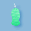 Soft Exfoliating Bathing Sponge Scrubber Exfoliating Massager Tool (Green)