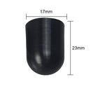 Silicone Road Bike Derailleur Shift Brake Lever Protector Cover Cap (Black)