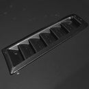 Universal ABS Plastic Car Hood Bonnet Vents RS MK2 Style Carbon Fiber Look Newly