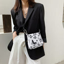 Retro Women Butterfly Plaid Pattern Shoulder Messenger Bag Ladies Small Handbags