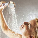 High Pressure Shower Heads Handheld Turbo Fan Spray Shower Head Nozzle (C) Newly