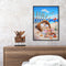 Beach Conch Drawing Frameless DIY Oil Paint by Numbers Canvas Home Decor