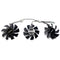 Cooling Fans Set for ZOTAC RTX3060 3060ti Thunderbolt GE PRO Graphics Card