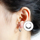 Fashion Jewelry Small Circle Ear Piercing Round Hoop Earrings Dangle Ear Stud