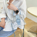 PVC Transparent Women Shoulder Bag Summer Clear Purse Totes Crossbody Handbag