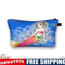 Cartoon mermaid Printed Hand Hold Travel Storage Cosmetic Bag Toiletry Bag