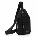 Casual Oxford Headset Chest Bag Pocket Bag Shoulder Pack Sling Backpack