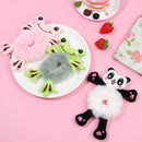 Cute Ponytail Decorate Animal Hair Ties Headband Plush HairBands HairHoop