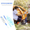 Portable Drinking Water Bag Cleaner Brush Drying Rack for Outdoor Mountaineering