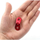 Hiking Guy Line Tightening Tensioner Rope Buckles Fastener Double Holse Hook