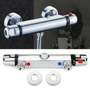 Zinc Alloy Bathtub Thermostatic Mixer Tap Solar Temperature Control Faucet Valve