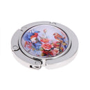 Portable Metal Handbag Hook Hanger Foldable Table Bag Purse Holder Hanger(D