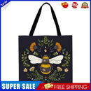Bee Printed Shoulder Shopping Bag Casual Large Tote Handbag (40*40cm) A