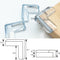 4Pcs L-Shape Baby Safe Protector Table Corners Anti-Collision Angle Cover Shells