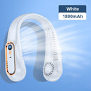 #A Bladeless Fan Mini Outdoor Sports Neck Cooler USB Rechargeable Neckband Fan M