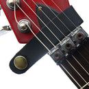 Guitar Neck Strap Leather Head Belt Holder Button Lock for Classic Bass Guitar