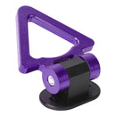 Decorative Car Trailer Hook Racing Triangle Style Bumper Tow Hook (Purple) Newly