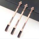 Creative Small Micro-tuning Thicken Metal Long Handle Scoop Stirring Spoons