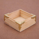 12pcs Metal Carve Jewelry Box Corner Protector Furniture Decorative Bracket