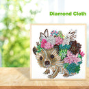 5D DIY Special Shaped Diamond Painting Dog Cross Stitch Kit Home Bedroom Decor