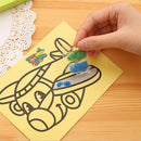 Activities 10Pcs Graffiti DIY Handmade Sand Painting Handmade Materials Make