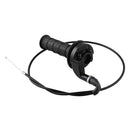 7/8" Twist Throttle Accelerator Handle Grips Cable Set Mini Bike ATV Quad 22mm