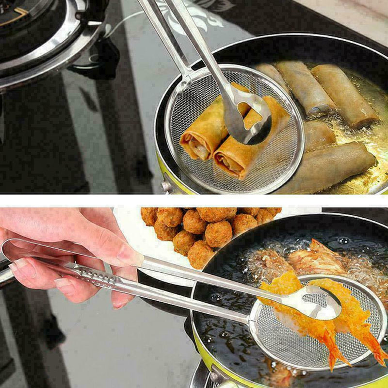 Kitchen Tools Multi-function Spoon With Clip BBQ Oil-Frying S0W3 F9X6 Salad F4F7