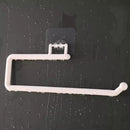 Paper Towel Holder Wall Mounted Hooks Kitchen Storage Organizer Gadget Set`