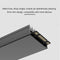 TEUCER M2-LD02 M.2 SSD Heat Sink 9mm M2 2280 Solid State Hard Disk Heat Radiator